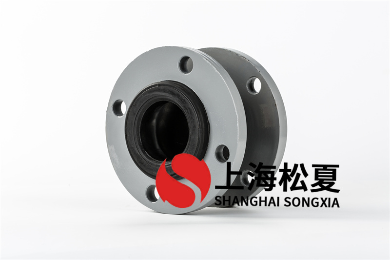 DN80口径氟橡胶材质橡胶软连接，承压30公斤压力