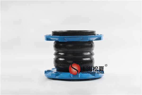 氨水管道用DN150-1.6Mpa球墨法兰EPDM橡胶膨胀节高清实拍图